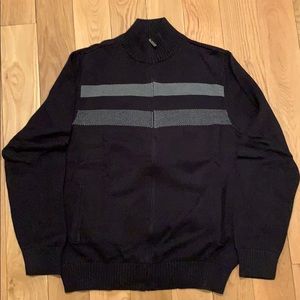 Kenneth Cole full zip sweater with pockets